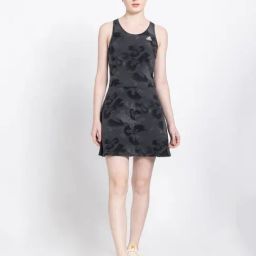 adidas Grey Cotton Printed Casual Dress-image-32