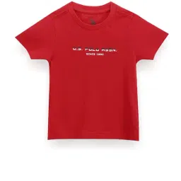 U.S. Polo Assn. Kids Red Printed T-Shirt-picture-1