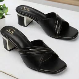 Carlton London Women's Black Casual Sandals-image-41