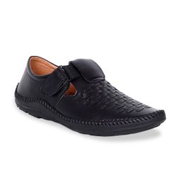 aadi Men Black Shoe-Style Sandals-image-95