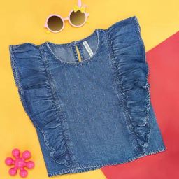 Pantaloons Junior Blue Regular Fit T-Shirt-picture-45