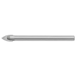 Hogert Technik 6 mm Dia 72 mm Length Glass and Tile Drill Bit for Glass, HT6D086-24