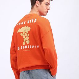 Flying Machine Men Graphic Printed Cotton Sweatshirt-image-34