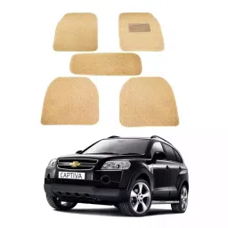 Auto Pearl MA3O45 PVC and Plastic Standard Mat for Chevrolet Captiva 2005 (Beige)-image-50