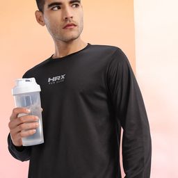 HRX by Hrithik Roshan Typography Printed Ultralite Running T-shirt-picture-16