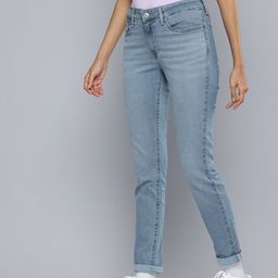 Levis Women 711 Skinny Fit Heavy Fade Stretchable Jeans-image-15