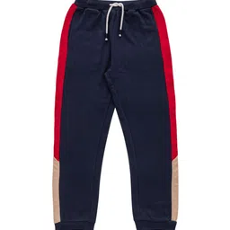 JusCubs Boys Colourblocked Cotton Joggers-image-79