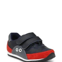 Tuskey Kids Blue Leather Sneakers-image-89