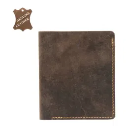 Teakwood Leather Brown Genuine Leather Bi-Fold Wallet-30
