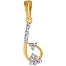 P.C. Chandra Jewellers 18 kt Gold & Diamond Pendant-picture-46