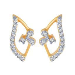 P.C. Chandra Jewellers 18 kt Gold & Diamond Earrings-image-36
