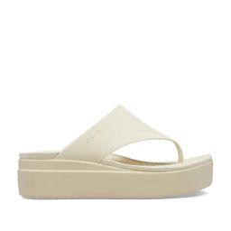 Crocs Women's Brooklyn Off White Flip Flops-picture-21