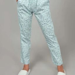 Bewakoof Blue Cotton Printed Pyjamas-image-27