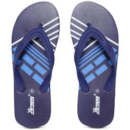 Paragon Men's Navy Blue Flip Flops-image-99