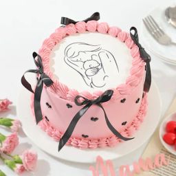 Tender Love Mother's Day Cake (Half Kg)-image-32