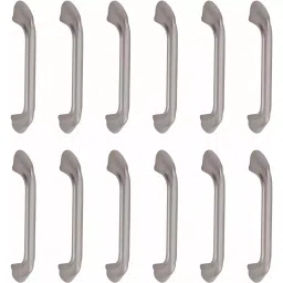Atom Zinc Silver Glossy Finish Cabinet/Drawer Handle, CH-ZN-228-SS-04-110 (Pack of 10)-42