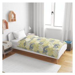 Divine Casa 100% Cotton Single Kids Dohar Blanket For Toddler Green and Blue-image-61