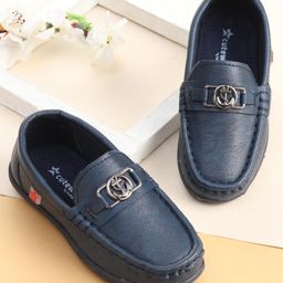 Cute Walk by Babyhug Loafer Shoes - Blue-image-72