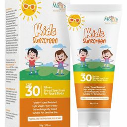The Mom's Umbrella Kids Moisturising Ultra Light Sunscreen SPF 30+ PA+++ for Face & Body - 50 g-image-47