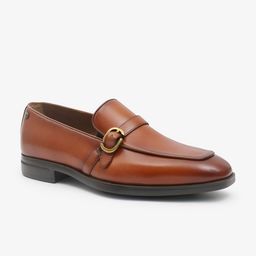 TONI ROSSI Men Pure Leather Slip-On Loafer Shoes-image-34