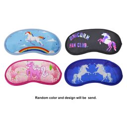 Asera Unicorn and BTS Theme Sleeping Mask Pack of 12 - Multicolor image 3