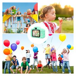 Oskart Digital Camera For Kids 12 MP Video Recorder, Portable Design, 2.0 inch Screen, Inbuilt Games - Perfect for Child's Video Recording and Computer Webcam Fun (Green)(SD Card required - not included) image 4