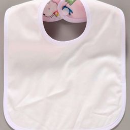 little boo LittleBoo Waterproof Feeding Baby Bibs with Snap Button Closure Pack of 12 - Multicolor Colour & Print May Vary image 4