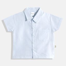 Moms Love Infant Boys Pure Cotton Dobby Shirt-image-50