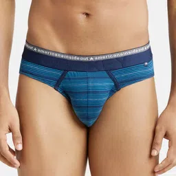 Jockey Striped Cotton Basic Briefs US67-0105-CLSTL-image-67