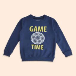 Pantaloons Baby Kids Navy Printed Full Sleeves Sweatshirt-picture-19