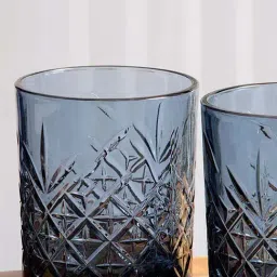 Pasabahce Blue Timeless Whisky Glasses (0.345 L) - Set of 4-image-94