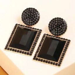 Sohi Gold Plated Designer Stone Party Drop Earrings-2