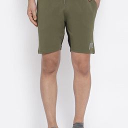 Pepe Jeans Men Olive Green Mid-Rise Regular Shorts-image-41