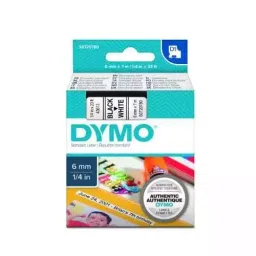 DYMO S0720780 D1 6 x 7mm Label Maker Tape (Black/White)-image-69