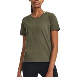 Under Armour Green Slim Fit Sports T-Shirt-image-12