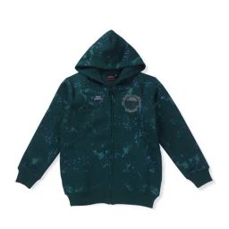 Gini & Jony Kids Green Printed Full Sleeves Jacket-image-33