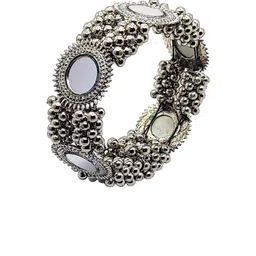 Sangria Oxidised Beaded Bangle-21