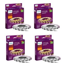 Philips LED Cove Light for Ceiling with 5 Mtr LED Strip for Home Decor Pack of 4 (Cool Day Light)-40
