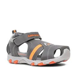 Bubblegummers by Bata Kids Grey Floater Sandals-image-61