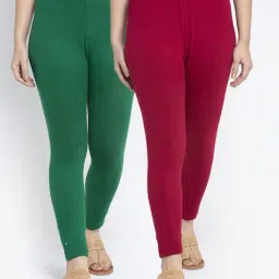 Gracit Multicolor Regular Fit Leggings-picture-24