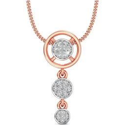 Joyalukkas 18k Rose Gold & Diamond Pendant with Chain for Women-image-76