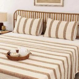 House This Shivalik Brown 150 TC Cotton Double Bedcover-picture-23