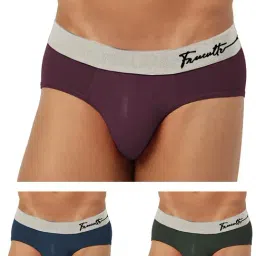 Freecultr Multicolor Comfort Fit Briefs - Pack of 3-picture-20