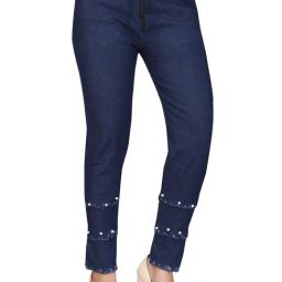 Aarika Girls Navy Solid Jeans-image-32