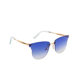 AISLIN Unisex Wayfarer Sunglasses ES_14537-89-AS-8822-BLU-GLBL-WFCM-57-U-image-96