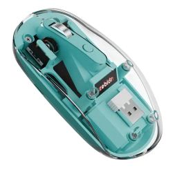Zebion Blue Bluetooth Rechargeable Wireless Mouse-46