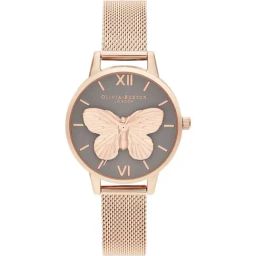Olivia Burton OB16MB28 3D Butterfly Analog Watch for Women-image-64