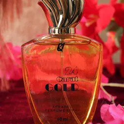 RU Set Of 2 Sandal Saffrony & 24 Carat Gold Long Lasting Eau de Parfum - 60 ml Each-picture-49