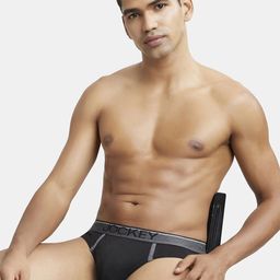 Jockey Men Black Solid Modern Briefs 8044-0105-picture-36