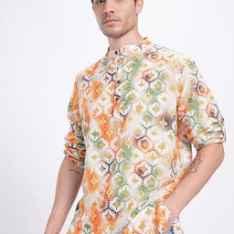 Anouk Rustic Printed Short Kurta-image-86
